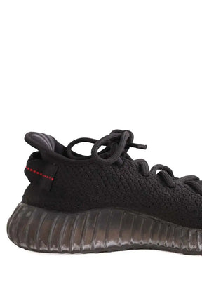 Baskets Yeezy Noir en Tissu