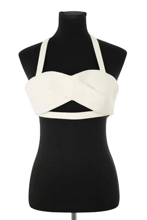 Top Minuit Ecru en Coton, taille S - Seconde Main