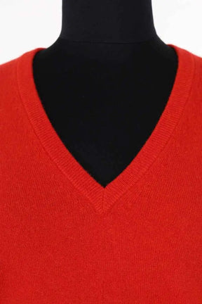 Pull Eric Bompard Rouge en Cachemire