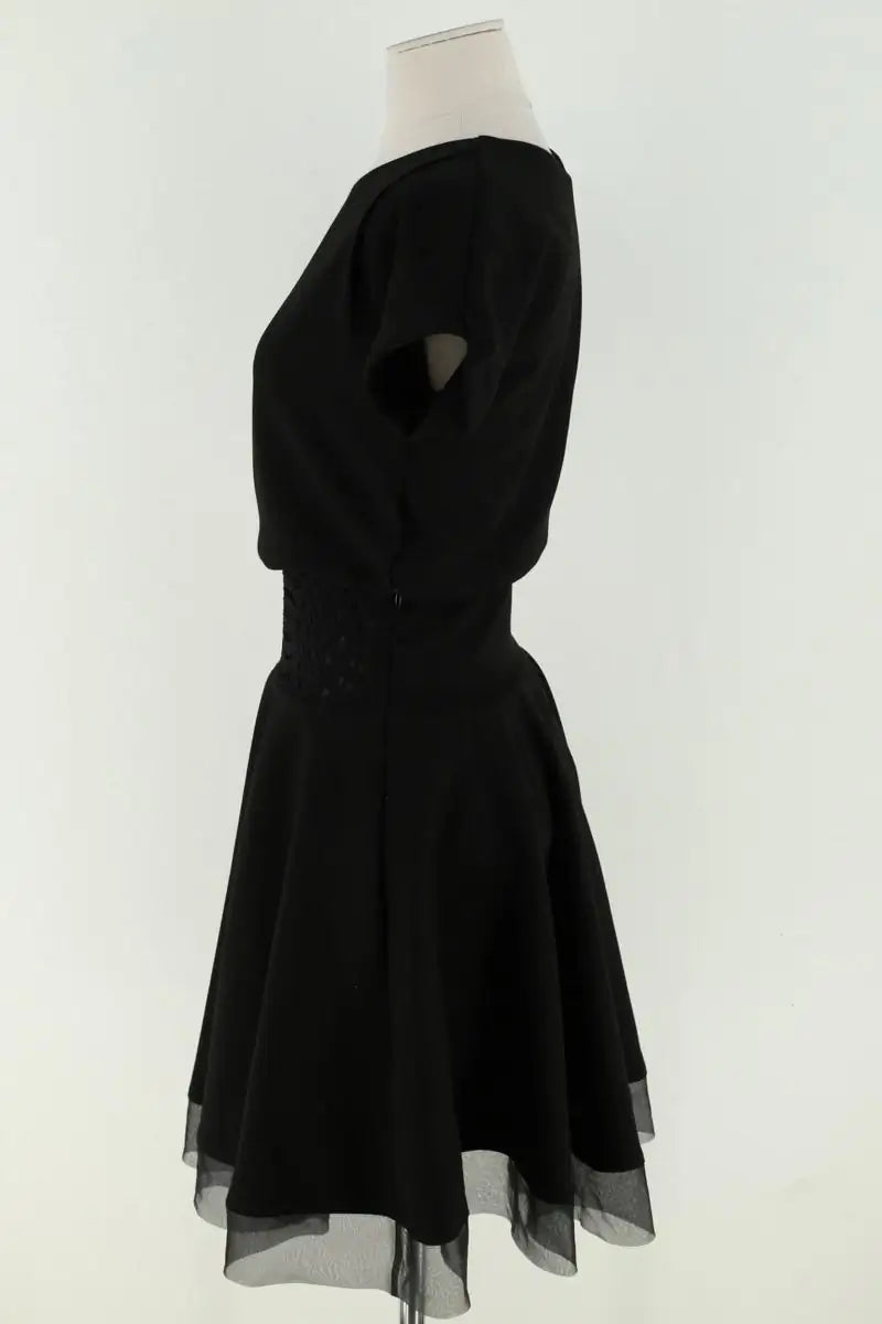 Robe Maje Noir en Synthétique