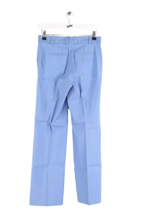 Pantalon droit Joseph Bleu en Lin