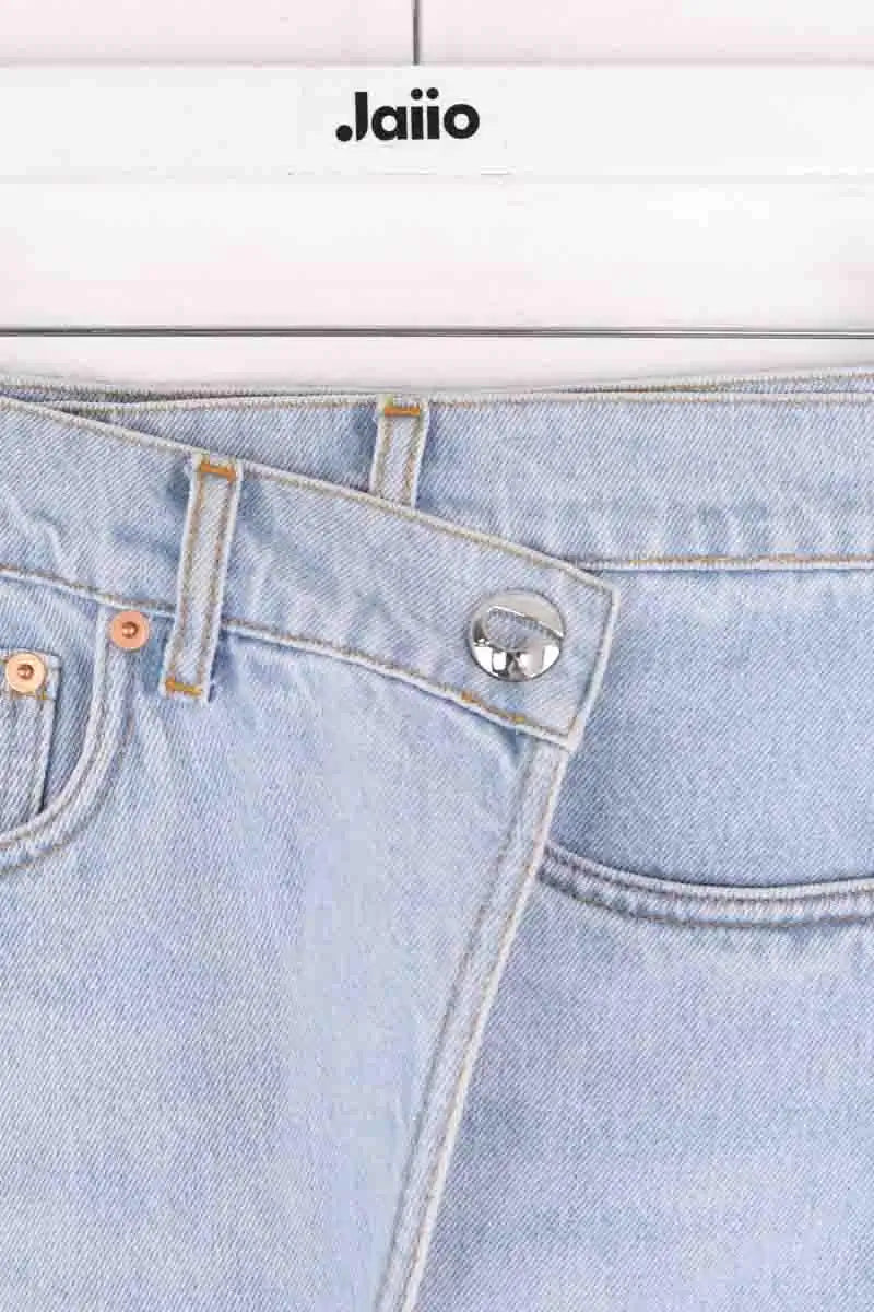 Mini jupe Coperni Bleu en Coton