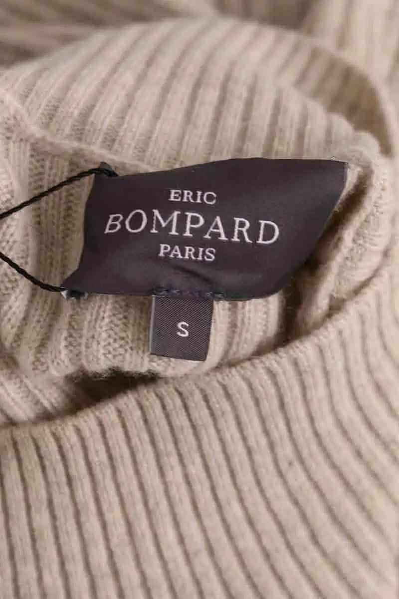 Robe Eric Bompard Beige en Cachemire