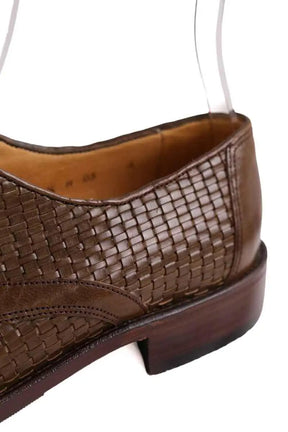 Chaussures à lacets Bally Marron en Cuir