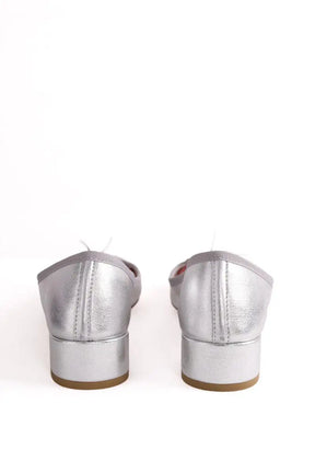 Talons Repetto Argent en Cuir