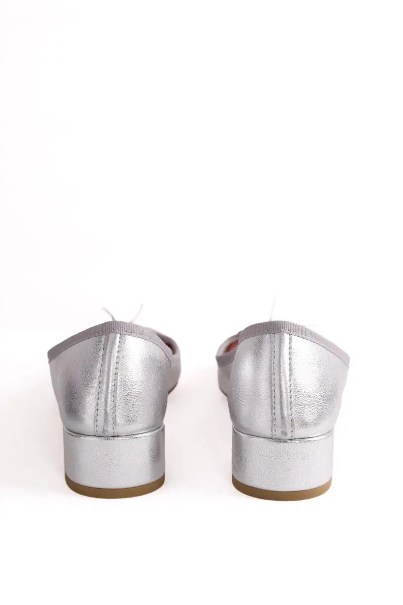 Talons Repetto Argent en Cuir