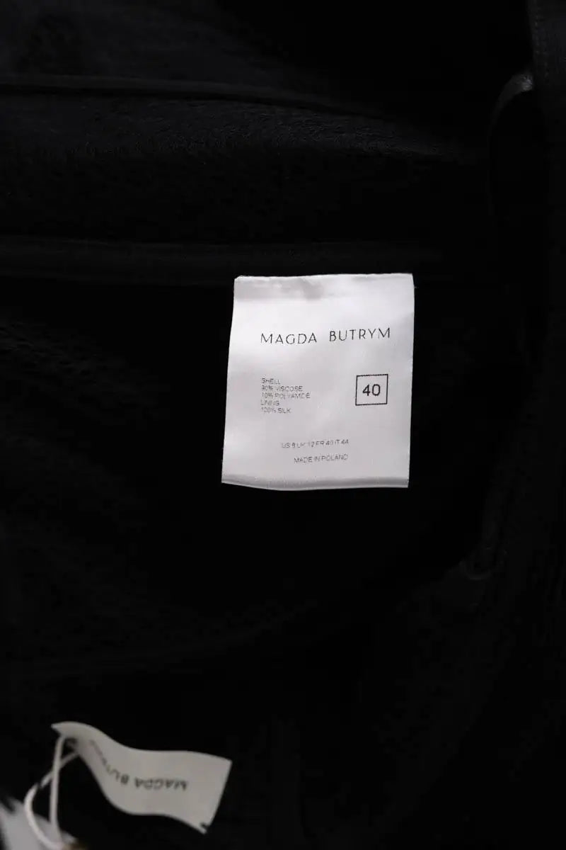 Robe Magda Butrym Noir en Synthétique