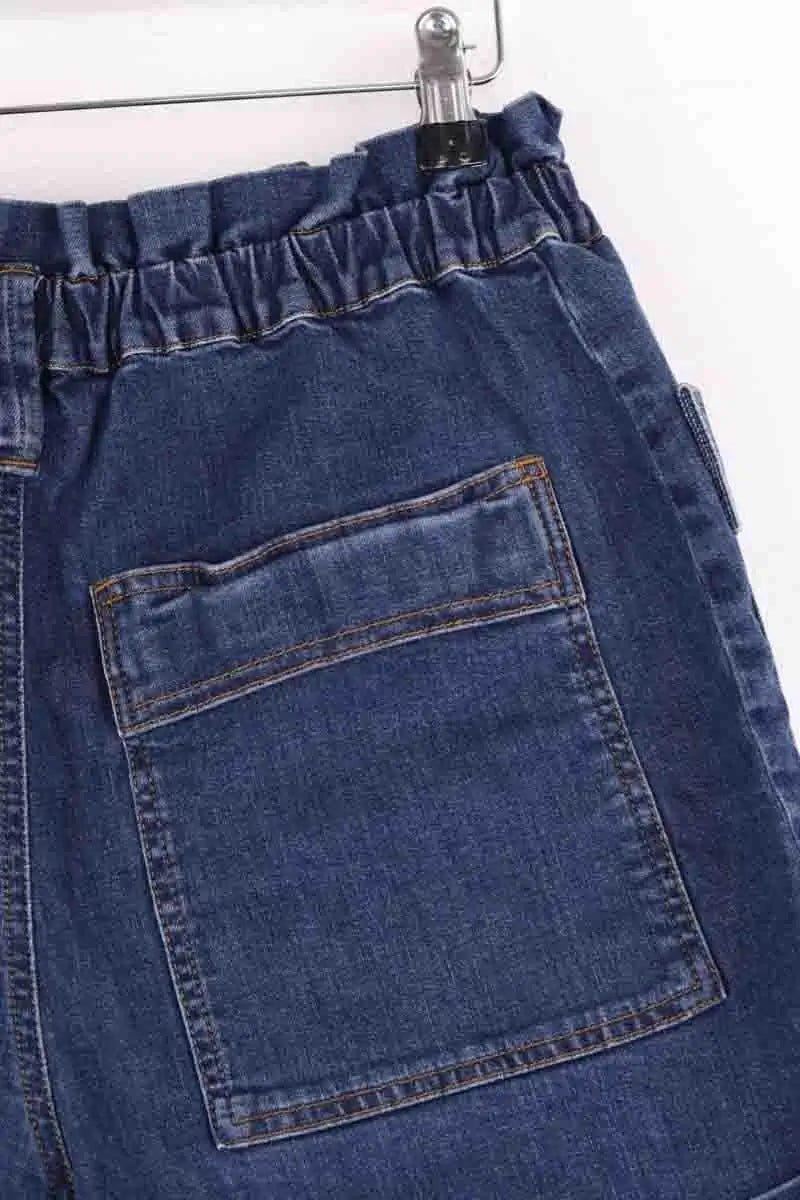 Mini short Sézane Bleu en Coton