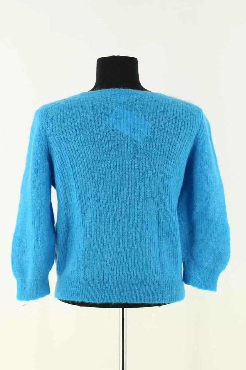 Pull Maje Bleu en Laine