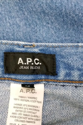 Jean droit APC  Bleu