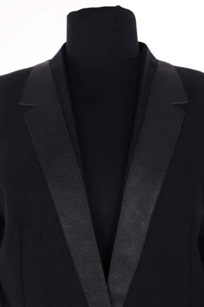 Blazer Maje Marine en Laine