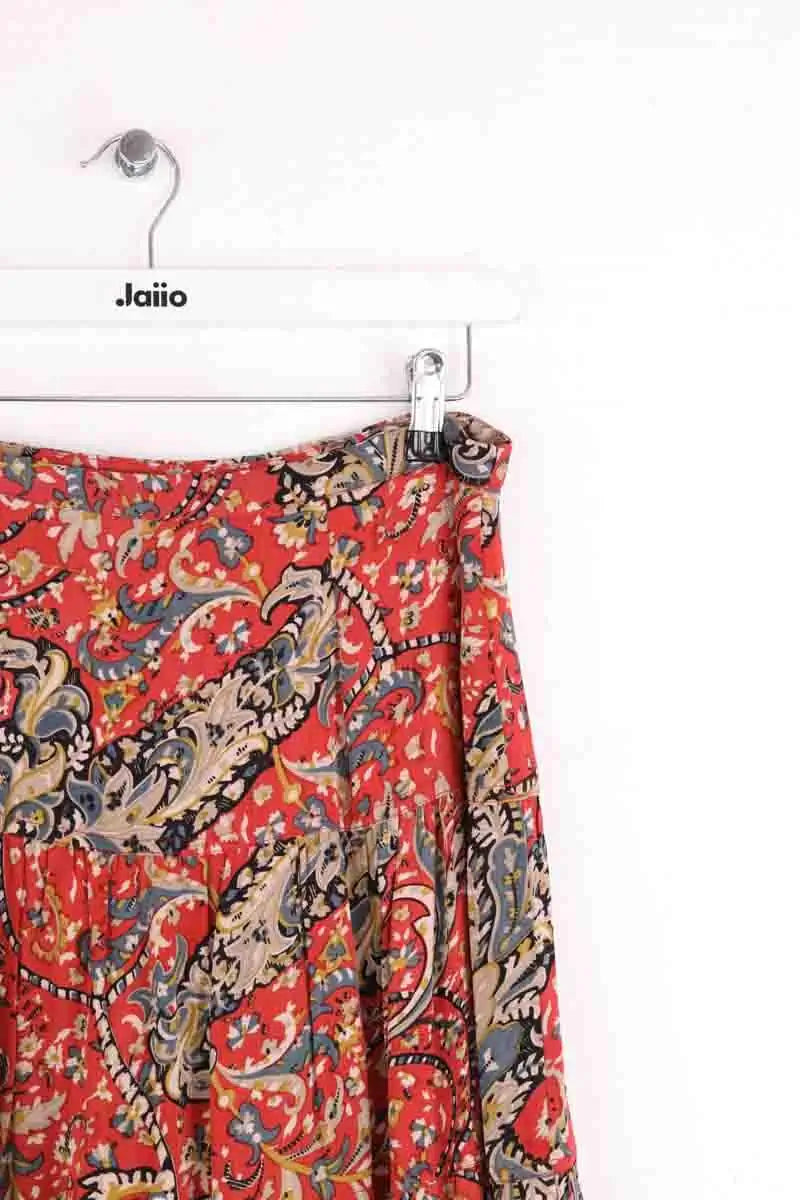 Jupe Laurence Bras Rouge en Viscose