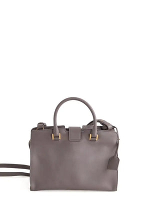 Sac à main Saint Laurent Gris en Cuir