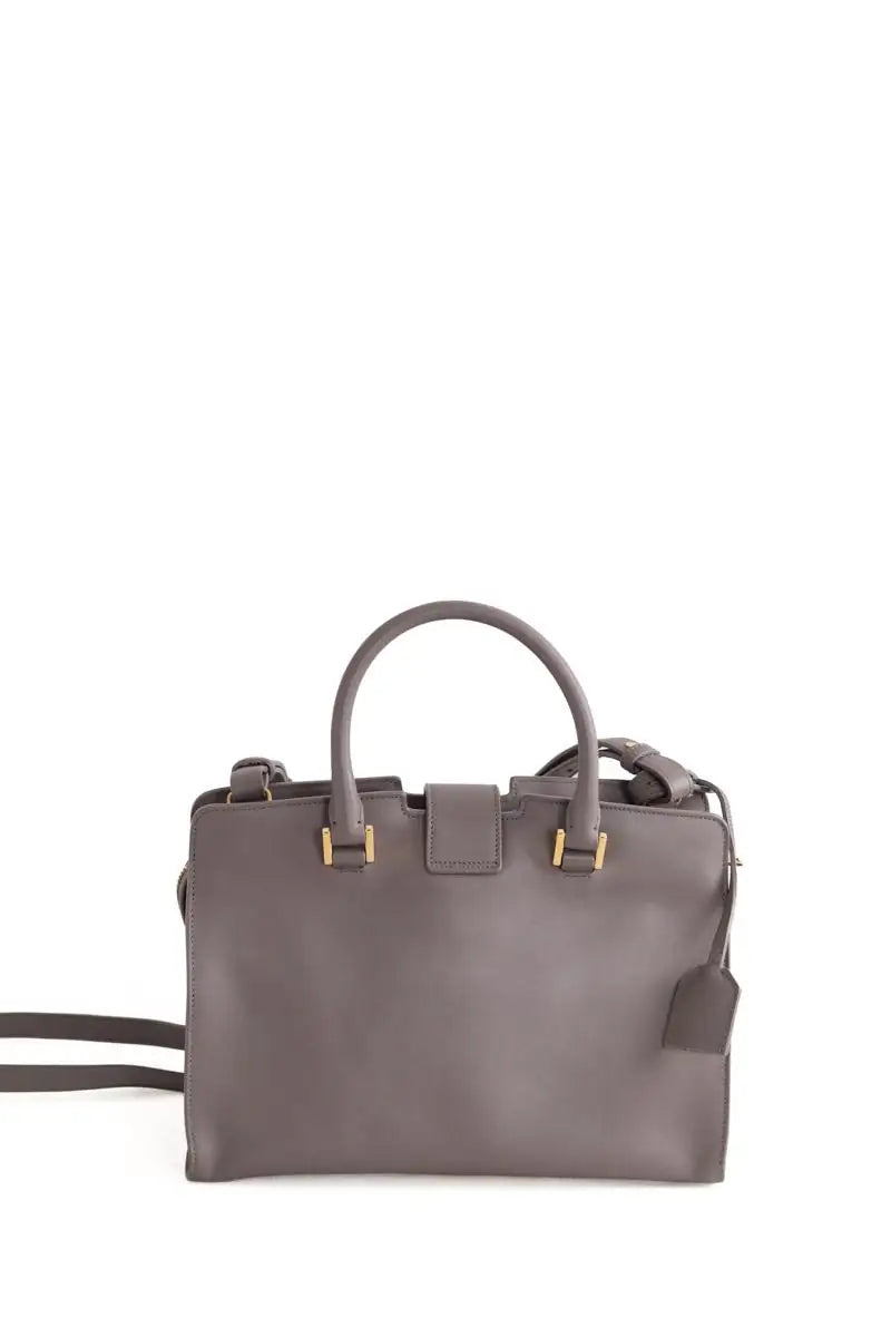 Sac à main Saint Laurent Gris en Cuir