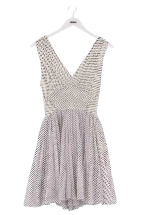 Robe Maje Blanc en Synthétique, taille M - Seconde Main