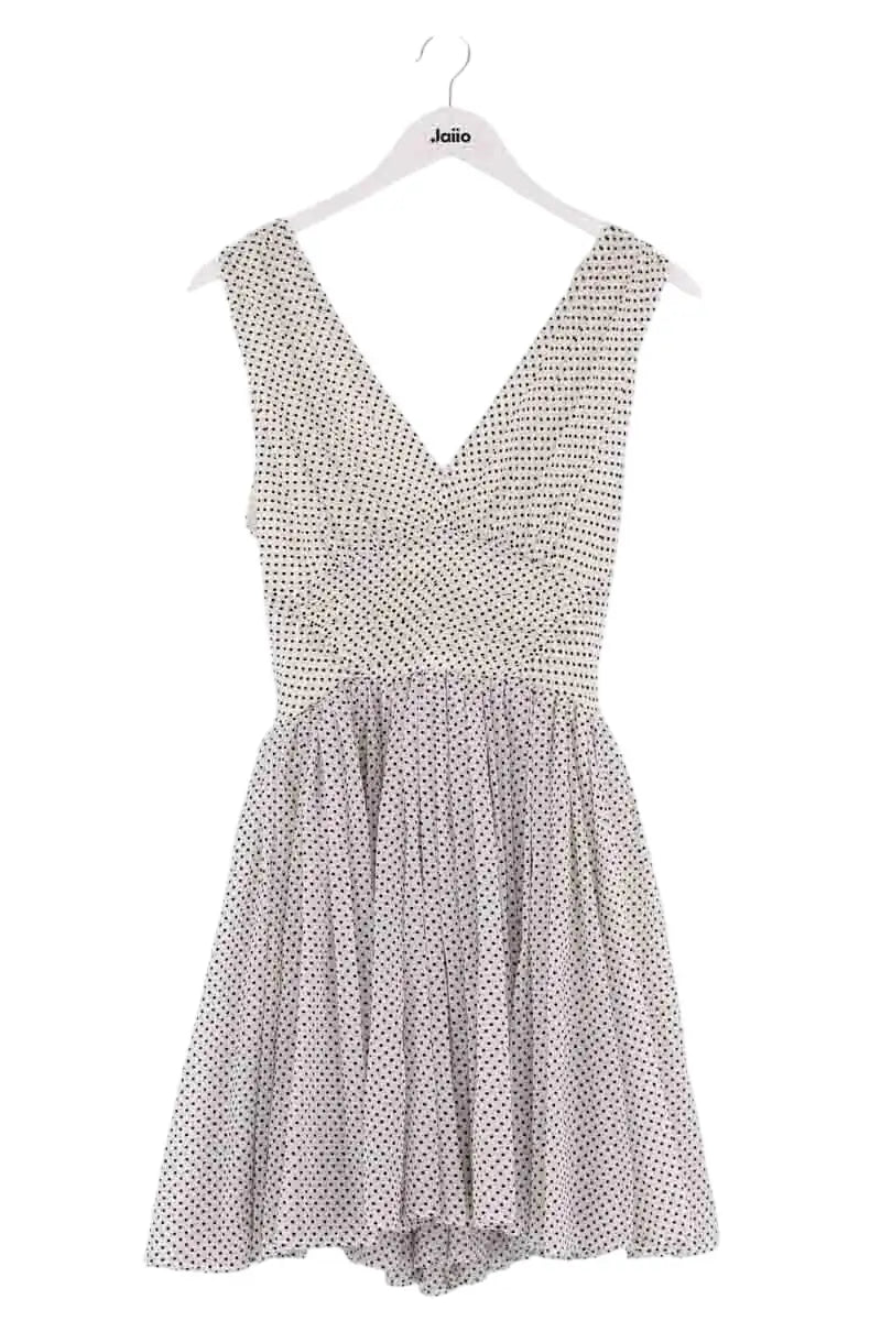 Robe Maje Blanc en Synthétique, taille M - Seconde Main
