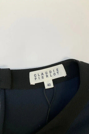 Top sans manche Claudie Pierlot Marine en Synthétique