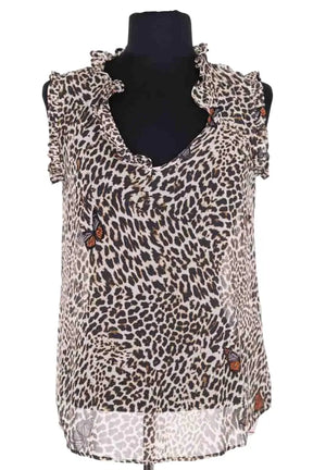 Top sans manche Liu Jo Beige en Synthétique, taille S - Seconde Main