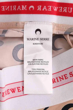 Legging Marine Serre Rose en Synthétique
