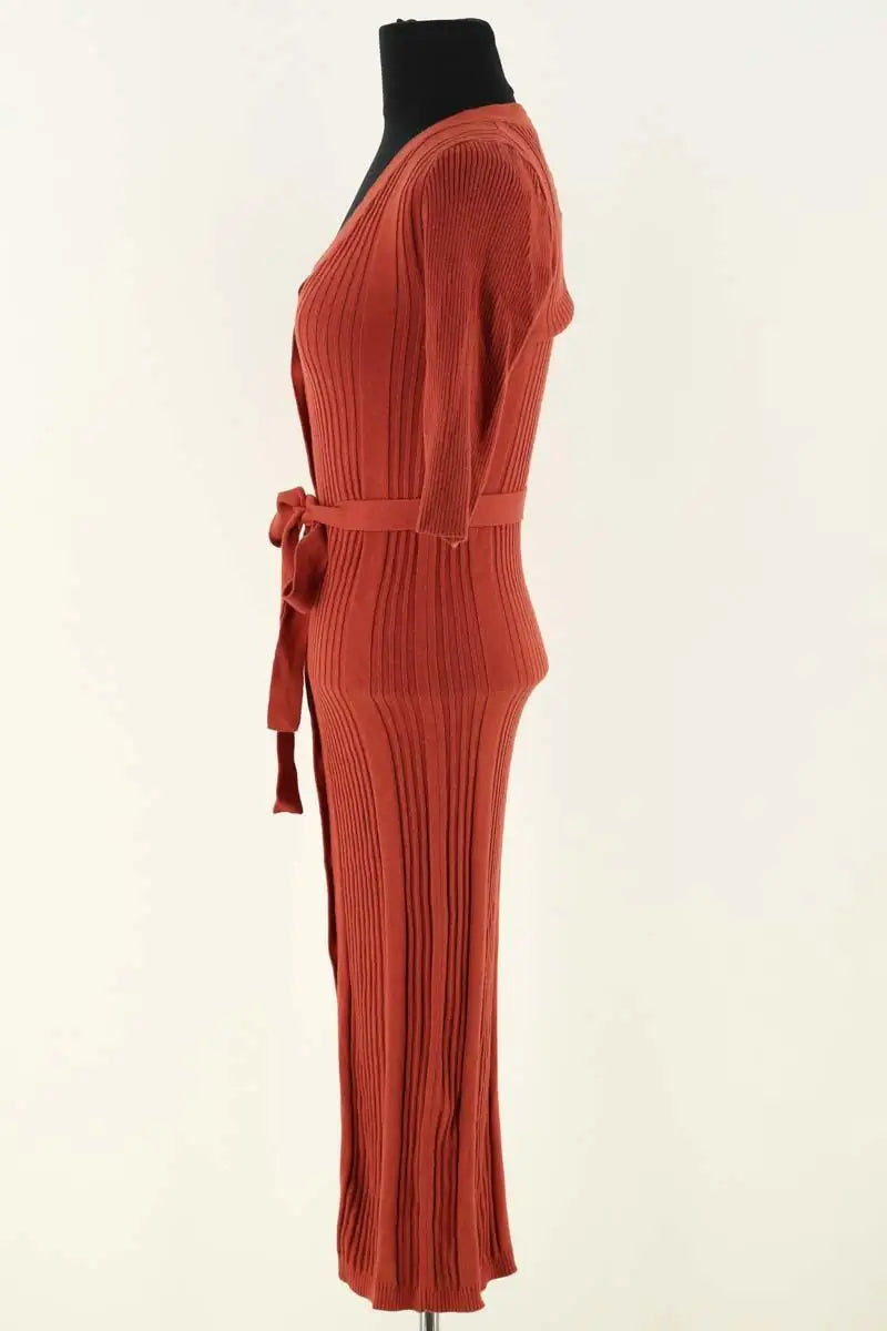 Robe Sessun Rouge en Coton