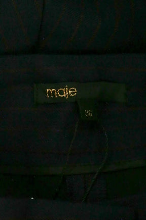 Mini short Maje Marine en Coton
