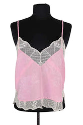 Top sans manche Zadig & Voltaire Orange en Synthétique, taille M - Seconde Main