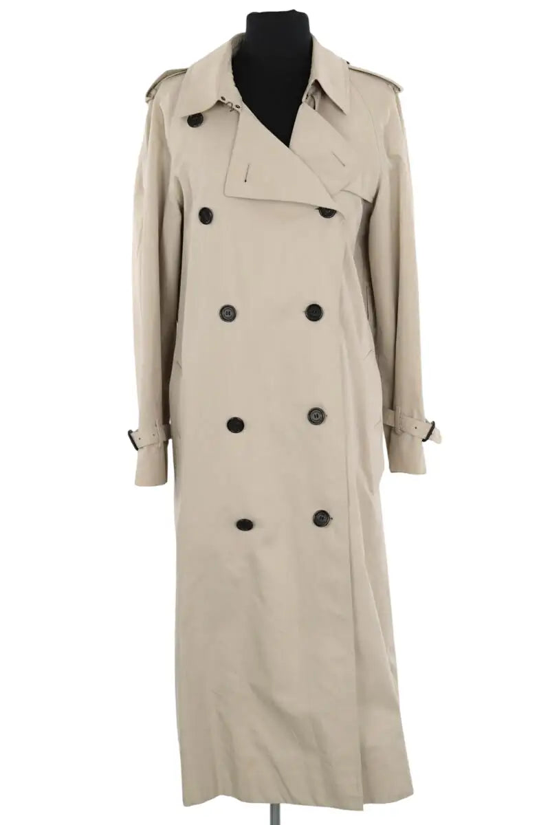 Trench-coat Burberry Camel en Synthétique, taille XS - Seconde Main