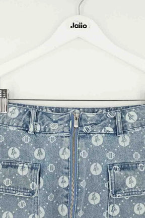 Jupe Maje Bleu en Coton