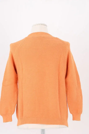 Pull Max Mara Orange en Coton