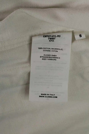 Veste Closed Blanc en Coton