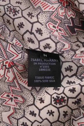 Blouse Isabel Marant Beige en Soie