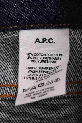 Jean slim APC Bleu en Coton