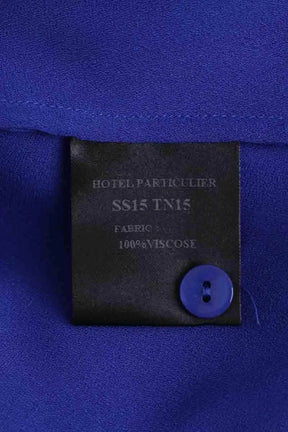 Chemise Hotel Particulier Bleu en Viscose