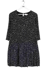Robe Saaj Noir en Viscose, taille XS - Seconde Main