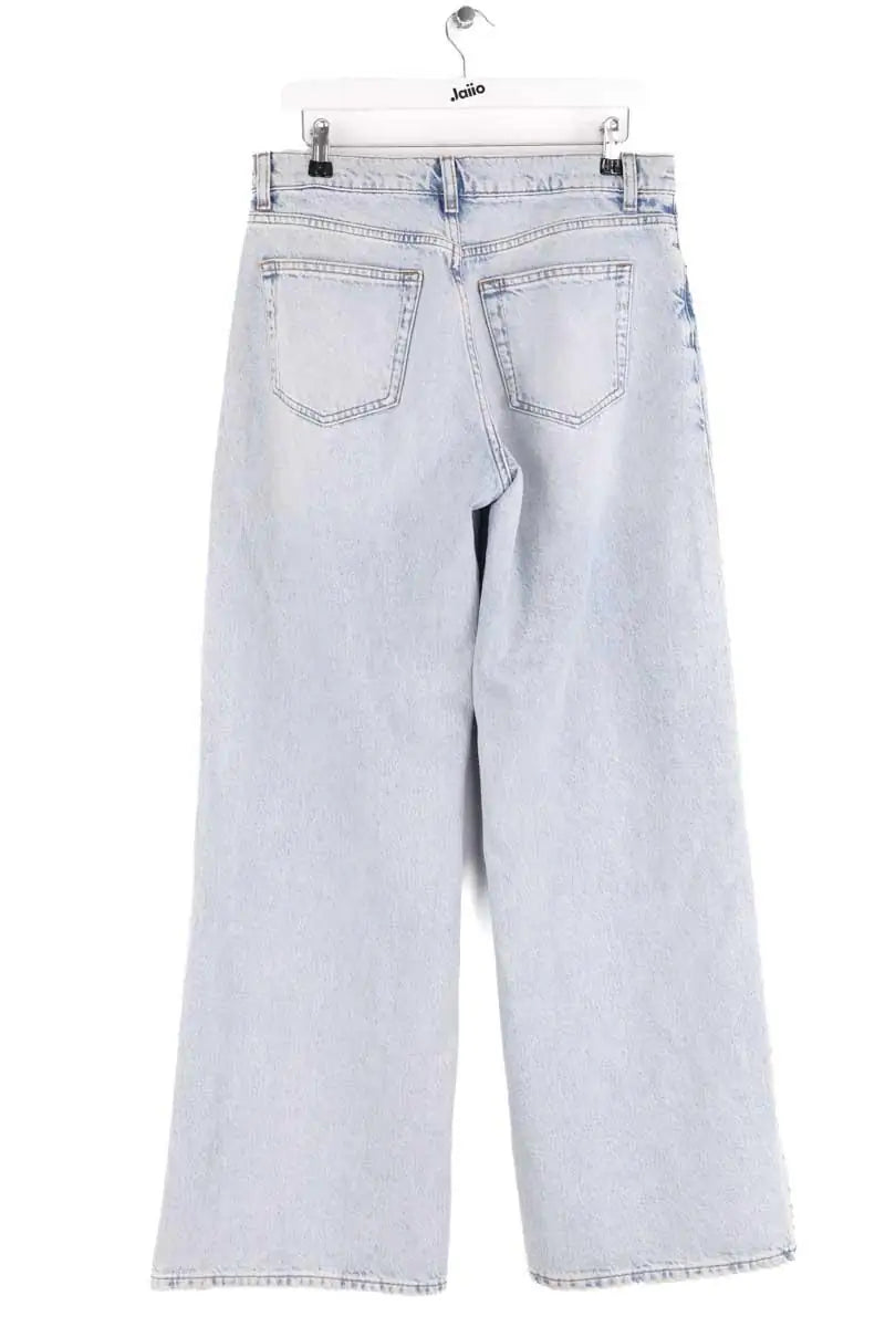 Jean large Reformation Bleu en Coton