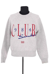 Pull Sandro Gris en Laine, taille XS - Seconde Main