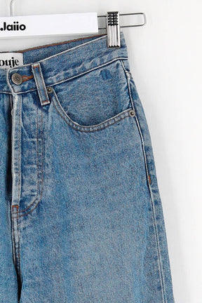 Jean bootcut Rouje  Bleu