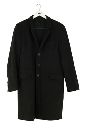 Peacoat Ralph Lauren Noir en Laine, taille L - Seconde Main