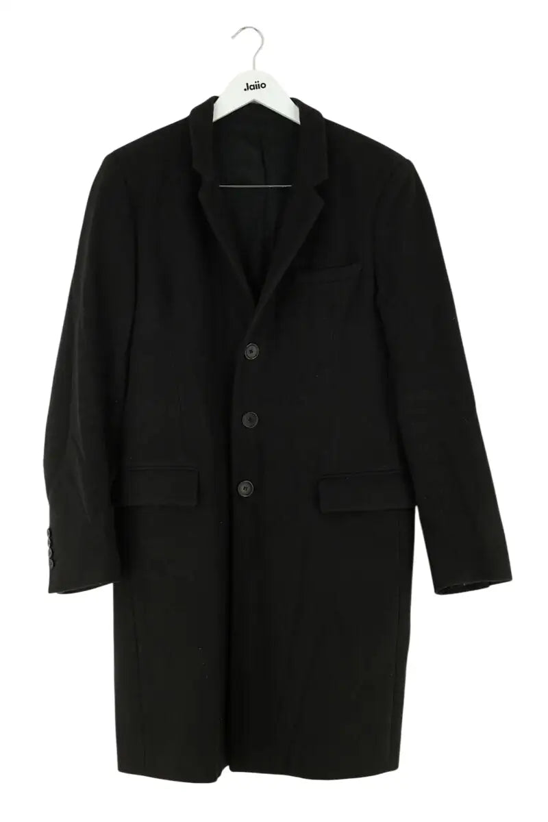 Peacoat Ralph Lauren Noir en Laine, taille L - Seconde Main