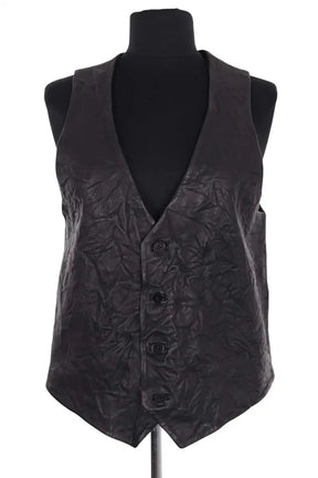 Gilet Zadig & Voltaire Noir en Cuir, taille M - Seconde Main