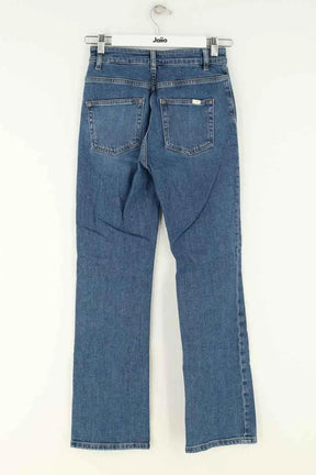 Jean bootcut Maje Bleu en Coton