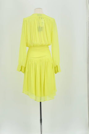 Robe Hotel Particulier  Jaune