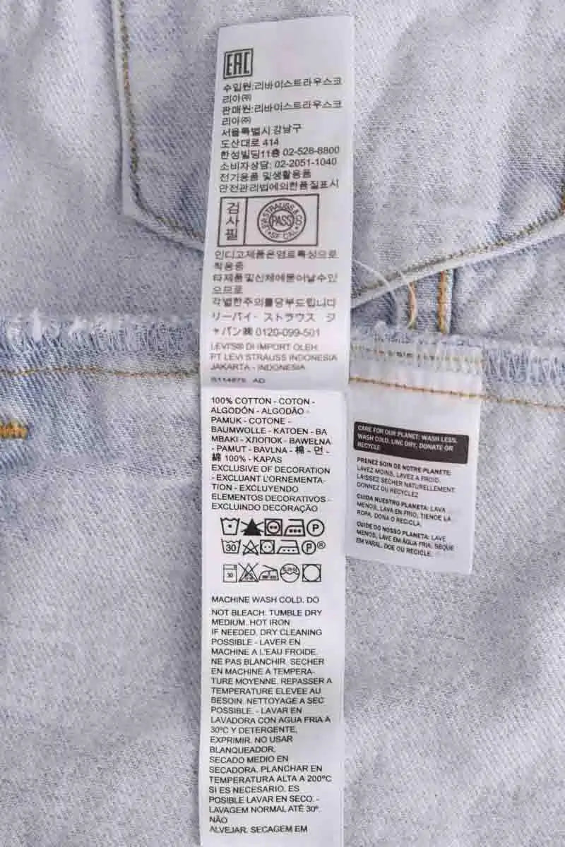 Veste Levi's Bleu en Coton