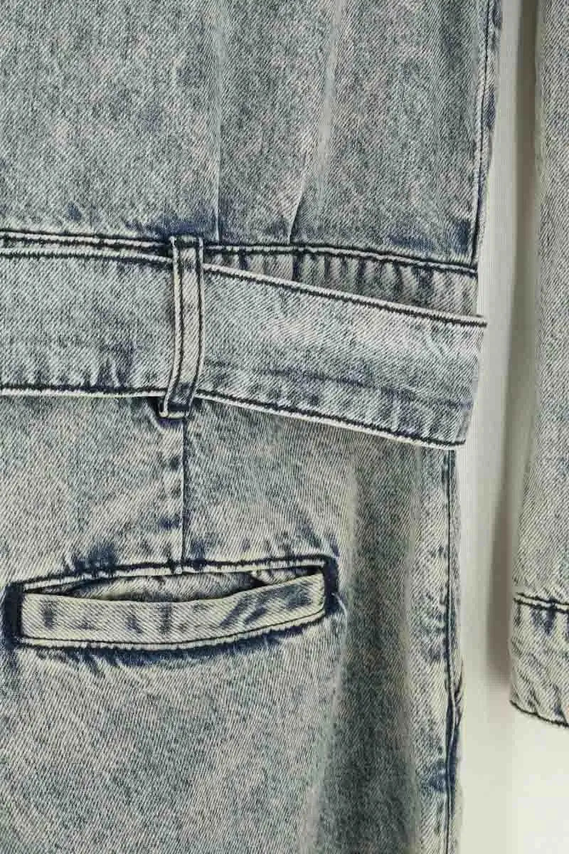 Combinaison Claudie Pierlot Bleu en Coton