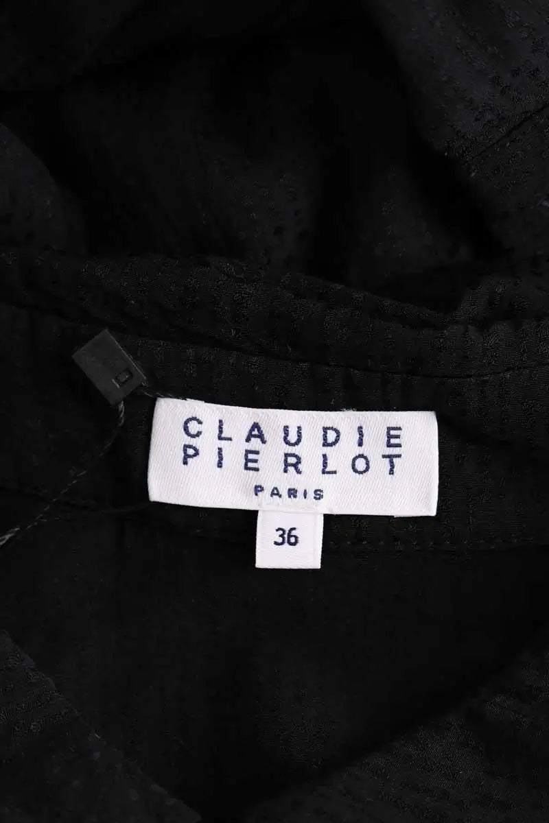 Robe Claudie Pierlot Noir en Viscose