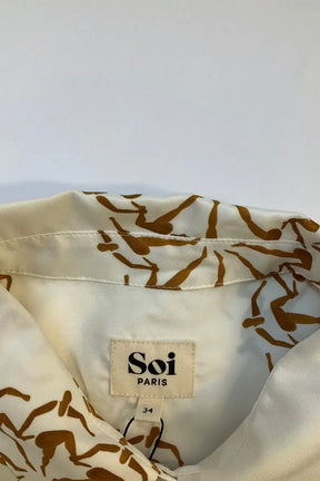 Chemise Soi Blanc en Soie