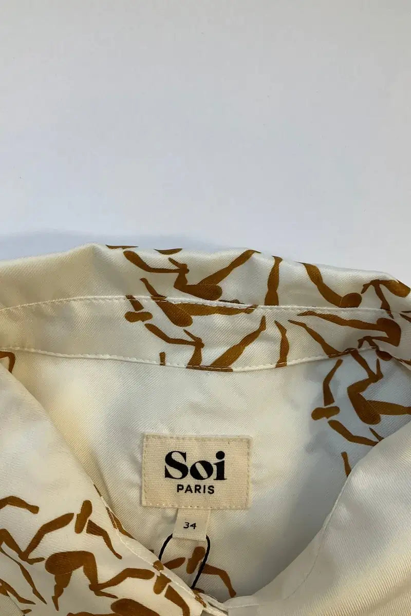 Chemise Soi Blanc en Soie