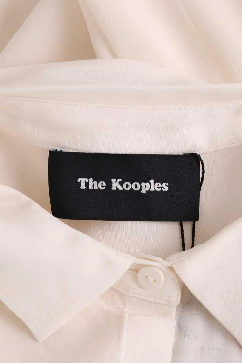 Chemise The Kooples Ecru en Soie