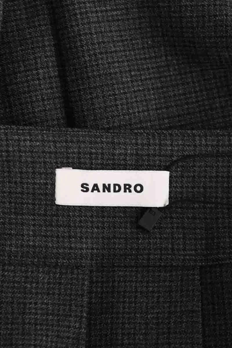 Mini jupe Sandro Anthracite en Synthétique