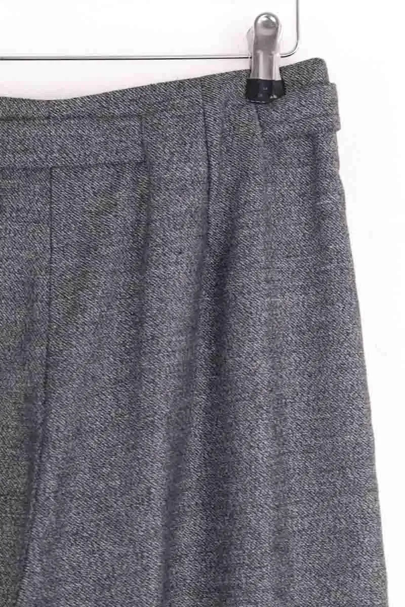 Pantalon large Emporio Armani Anthracite en Synthétique